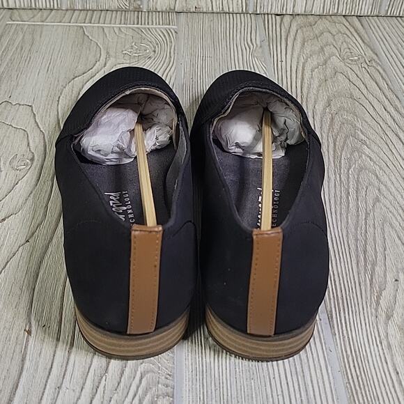 Dr. Scholl's Black Devyn Slip On Wedge Loafers Womens Size 7.5 NEW - Picture 5 of 12